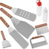Drain Pan Baking Tray Set BBQ Tool Barbecue Grill Non-Stick Plate Outdoor BBQ Accessories 3