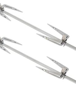 HANABASS 6 Sets BBQ Set Grilling Tool Kit for Outdoor Grill Stainless Steel Roast Chicken Fork Oven Accessory