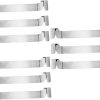 BBQ Tools Set 12pcs Barbecue Tools Kit Stainless Steel BBQ Utensil Spade Brush Fork Tweezer for Grill 4
