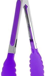 Bag Clips for Food Kitchen Accessories Stainless Steel Silicone Tongs BBQ Clip Salad Bread Cooking Food Serving Tongs Kitchen Tools Kitchenware Tongs