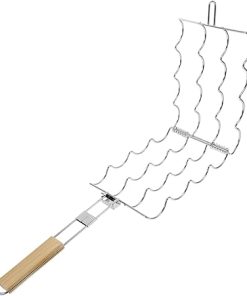 Barbecue Meat Rack Grill Rack Outdoor Barbecue Tool Grilling Basket Corn Holder Easy to Use
