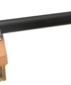 Pizza Oven Brush Copper Brush Pizza Oven Accessories Grill Cleaning Kitchens Long Handle BBQ Pizza Stone Brush Cleaning Tools, B 2