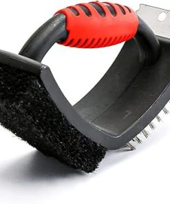 Barbecue Brush, BBQ Grill Cleaning Brush 3 in 1, Cleaning Brushes Grill Cleaning Tools Grill Accessories for Outdoor Garden Camping Grill
