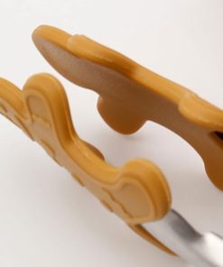 Tongs Gingerbread Man Pattern Cooking Clip Steak Bread Clip Ice Clip Kitchen Barbecue Salad Tool 2