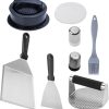 Milisten 1Set Barbecue Tool Durable BBQ Grill Accessories for Outdoor Cooking Easy to Clean Picnic Kit for Camping Lovers and Grill Enthusiasts 4