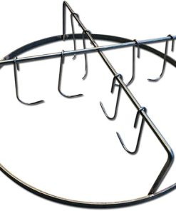 LavaLock® Rib Hanger for WSM WeberSmokey Mountain - Stainless Steel Meat Hanging System with Rib