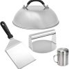 Barbecue Tool Set Crushed Hamburger Set Hamburger Press Machine Pot Cover Barbecue Spatula Flavor Bottle