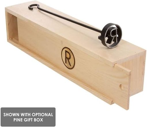 BBQ Fans 4 Letter Branding Iron for Steak, Buns, Wood & Leather - Image 2