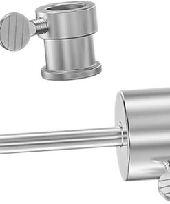 POPETPOP 4 Sets Grill Rack Spit Balance Electric Grill Accessory Rotisserie Rod Stops 2