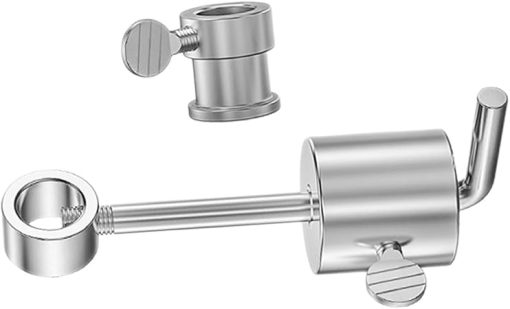 POPETPOP 4 Sets Grill Rack Spit Balance Electric Grill Accessory Rotisserie Rod Stops - Image 2