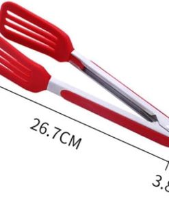 Catering tongs Anti-slip Silicone Bread Food Tongs, Baking Heat-proof Tongs, Pastry Tongs, Barbecue Tongs, Cooking Tools, Kitchen Utensils 2