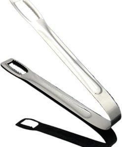 BBQ grill tongs, Tongs Stainless Steel Barbecue BBQ Clip Bread Food Ice Clamp Ice Tongs Tool Bar Kitchen Accessories