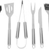 Outdoor Portable Barbecue Grill Utensils Set Case Essential BBQ Tools for Outdoor Cooking for Camping and Backyard Grilling
