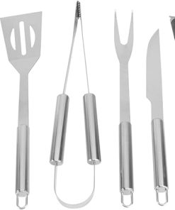 Outdoor Portable Barbecue Grill Utensils Set Case Essential BBQ Tools for Outdoor Cooking for Camping and Backyard Grilling