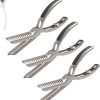 BBQ Rib Prep Tool Membrane Remover, Stainless Steel Rib Prep Tools Kit for BBQ Enthusiasts, Rib Membrane Removal Tool Ergonomic Design, Dishwasher Safe BBQ Accessory(3pc)