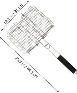 Stainless Steel Grill Rack Portable Bbq Tool for Outdoor Camping and Family Gatherings Easy to Use Store 2