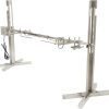 Outdoor Barbecue Rack, Chicken Wings and Thighs Rack For Grill Smoker Oven Five Gears Height Adjust 88.18 lbs U-Shaped Hook Barbecue Outdoor Barbecue Tools