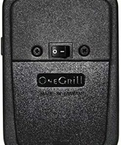 OneGrill 3WSS48B Stainless Steel Grill Rotisserie Kit (Compatible with Weber 300 Series 3 Burner Genesis/Genesis II/Spirit/Spirit II) W/Matte Black Cordless Motor 2