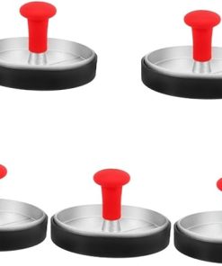 POPETPOP 5pcs Burger Patty Maker Griddle Burger Press Hamburger Press Tool Meat Ground Beef Sausage Sausage Meat