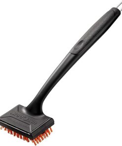 Unicook Grill Brush for Gas Grill, Heavy Duty Nylon BBQ Grill Cleaning Brush, Removable Head for Easy Cleaning and Replacement, Best Alternative to Dangerous Wire Brush, Do Not Use on Hot/Warm Surface