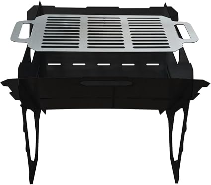 Metal BBQ v3, Metal Installable Barbecue, Portable Metal Barbecue, Ready to Use Barbecue, Metal Camp Gift, İndispensable Accessory For Camps, Diffent Gift, Metal Oudoor Use Tools 2 Metal BBQ v3, Metal Installable Barbecue, Portable Metal Barbecue, Ready to Use Barbecue, Metal Camp Gift, İndispensable Accessory For Camps, Diffent Gift, Metal Oudoor Use Tools - Image 2