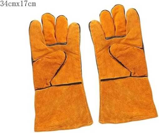 Gloves Flame Insulation Kitchen Baking Tool Fireproof Oven Mitts Barbecue Gloves Grilling Gloves Fireplace - Image 2