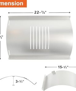 Flame Broiler Slide Cover Bottom Kit for Pit Boss 700 Series Flame Broiler Kit Replacement Part for Pit Boss Pellet Grill PB700FB PB700FBW1 PB700FBW2 PB700S PB700SC PB700D PB700R1 Smoker 2