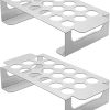 2pcs Chili Grill Chicken Drumstick Holder Chili Rack with Handle Chili Pepper Holder Fish Grilling Rack for Grill Jalapeno Peppers Chipotle Grill Rack Oven Grill Rack Roasting Rack