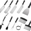 MaGiLL Outdoor BBQ Grill BBQ Tools Set Stainless Steel Grilling Tools Grill Accessories Set 3