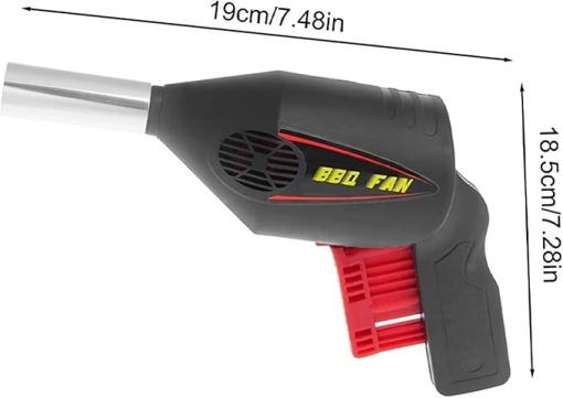 BBQ Barbecue Tools Powerful Handheld Camping Fire Tool Innovative BBQ Accessories Portable BBQ Fan Must-Have Versatile Air Blower Accessories - Image 2