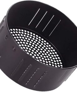 1pc air Fryer Basket Fry Basket air Fryer Accessories air Fryer Stainless Steel Basket Oil Baking Basket air Fittings Air Fry Accessory Food Basket Fries to Rotate Carbon steel/886