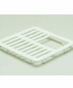 PROFLO PF934 9-1/2" Cast Iron 3/4" Top Grate - White