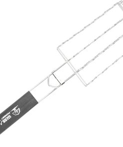 Barbecue Tools for Grilling Grilling Clip Bbq Grill Mesh Racks Easy to Carry Portable Bbq Set