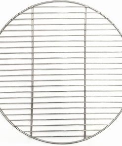 Roast Nets Non-Stick BBQ Mat Grid 304 Stainless Steel Round BBQ Grill Mesh Home Grill Tool Iron Nets Barbecue Accessories 1pc (Color : 47cm Diameter)