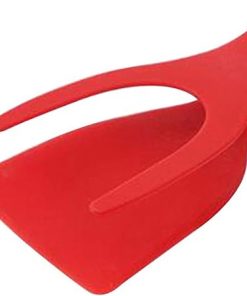 Tongs 2 in 1 Multifunctional Non-Stick Food Clip Tongs Fried Egg Cooking Turner Pancake Spatula Pizza Barbecue Omelet Kitchen Clamp 2