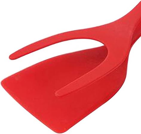 Tongs 2 in 1 Multifunctional Non-Stick Food Clip Tongs Fried Egg Cooking Turner Pancake Spatula Pizza Barbecue Omelet Kitchen Clamp 2 Tongs 2 in 1 Multifunctional Non-Stick Food Clip Tongs Fried Egg Cooking Turner Pancake Spatula Pizza Barbecue Omelet Kitchen Clamp - Image 2