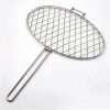 Happyyami Stainless Steel Bbq Skewers 50pcs Wide Flat Kebab Skewers 45cm Long for Even Cooking 4