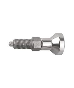 Kipp 03089-001004AK Stainless Steel Indexing Plunger, Natural Finish, Pull Knob, A Style, Locking Pin Hardened, Inch, 5/16-24″ Thread, 43 mm Length 2