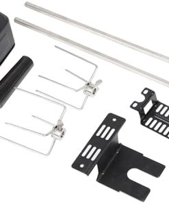 BESPORTBLE Barbecue Grill Electric Rotisserie Cooking Grid BBQ Tool Portable Easy Assembly Camping