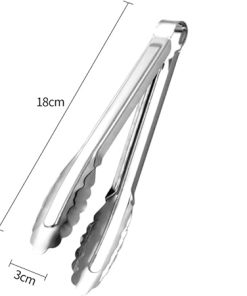 Kitchen Cooking Tongs Stainless Steel Barbecue Anti-scalding Clips for Buffet Food Clips Barbecue Clips Tongs Kitchen Tool 2