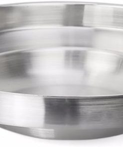 SKEMiDEX--- 23" Round Stainless Steel Concave Comal Pozo Griddle Taco Grill Fry Pan Wok Cook Stainless Steel Material / Acero Inoxidable Cazo para carnitas or any Outdoor Dish Outdoors cooking wok.