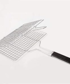 MaGiLL Barbeque Accessories, Barbecue Grilling Basket,Stainless Steel Grilled Fish Barbecue Splint Barbecue Tool Supplies BBQ 2