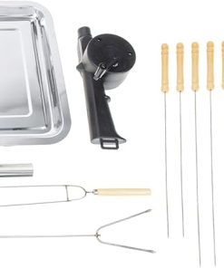 MERRYHAPY Outdoor Grill Tools Kit BBQ Accessories 15 in 1 Grilling Accessories Grill Tin Foil Camping BBQ