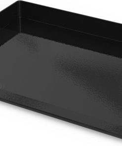 Onlyfire Universal Enamelled Cast Iron Cooking Griddle, Nonstick Coating Griddle Flat Top Grill Plate with extra high sidewalls for All Gas Grills and 4 Burner Range Oven, 23" x 16"