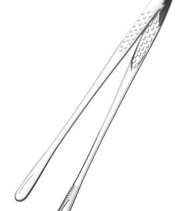 TEMKIN Cooking Tongs Stainless Steel Food Tongs Long Handle Non-Slip Barbecue Tongs Steak Tongs Food Clip Kitchen Cooking Tools Accessories Tongs