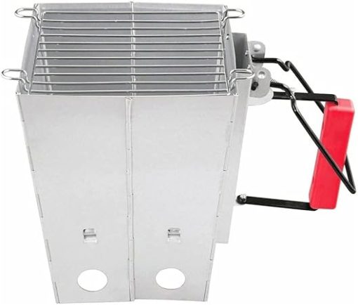 Gerrit Collapsible Charcoal Chimney Starter - Charcoal Starter for Camping Stoves - Outdoor Cooking Tools & Accessories - Emergency Preparedness Camping Tool