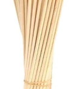 90Pcs Sticks Sturdy Disposable Barbecue Fruit Natural Wood Sticks Party Buffet Food BBQ Tools Accessories(15CM)