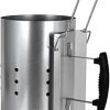 Three-Shelf Movable Outdoor Cart and Gas Burner Attachment for Ooni Karu 16 Pizza Oven, Upgrade Thicken Cart and Pizza Oven Accessories for Karu 16 with Gas Converter 3