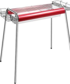 Grill Rack for Outdoor Grill Outdoors Home Portable Barbecue Charcoal Grill Stand Camping Picnic Travel Cooking Tools Roast Meat Grill Frying Supplies