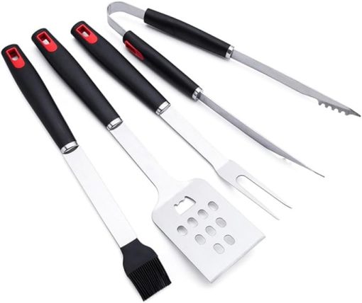 Stainless Steel Barbecue Tool BBQ Outdoor Multi-Purpose Shovel Fork Sweeping and Clamping Barbecue Tool - Image 2